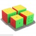 GoodPlay Pack of 4 MoYu MOFANGJIAOSHI Magic Cubes 2x2 3x3 4x4 5x5 Stickerless Speed Cubes Set Puzzle Cubes Collection Set B07H6CW4MQ